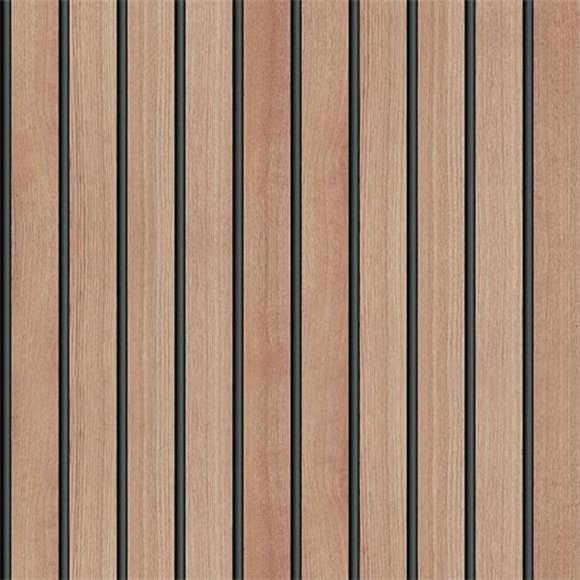 Wood Peel and Stick Wallpaper, Brown Shiplap Wood Grain Contact Paper 3D Panel
